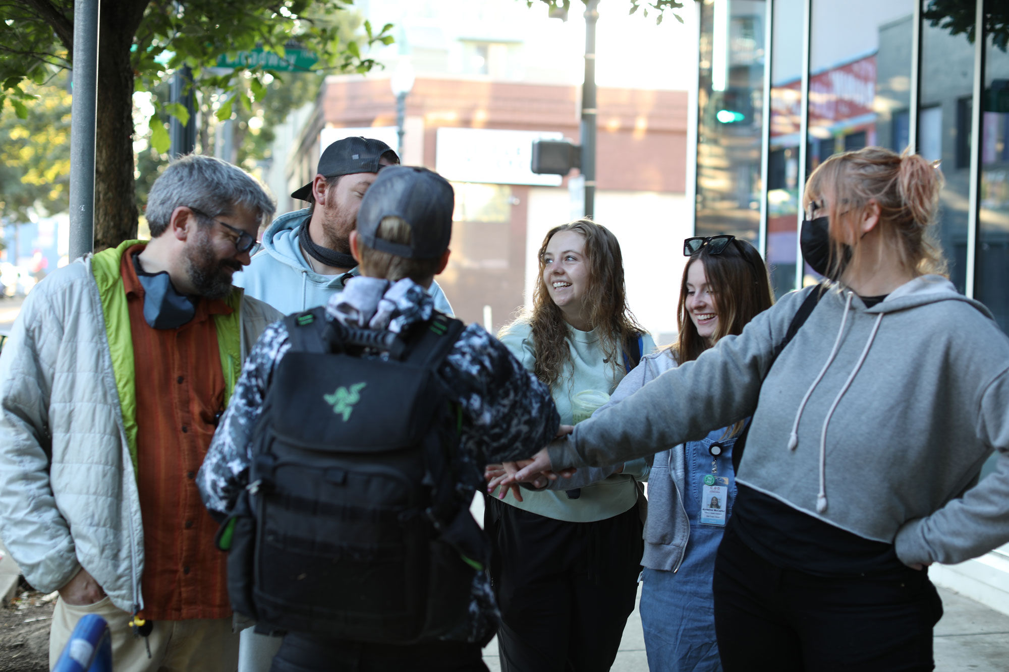 Image of man speaking for Central City Concern