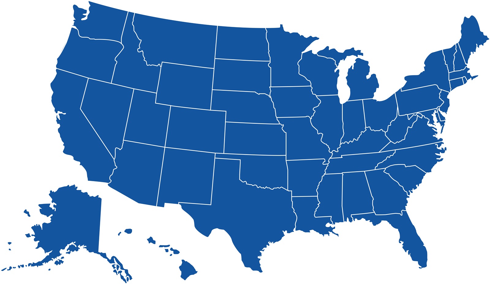Map of the United States