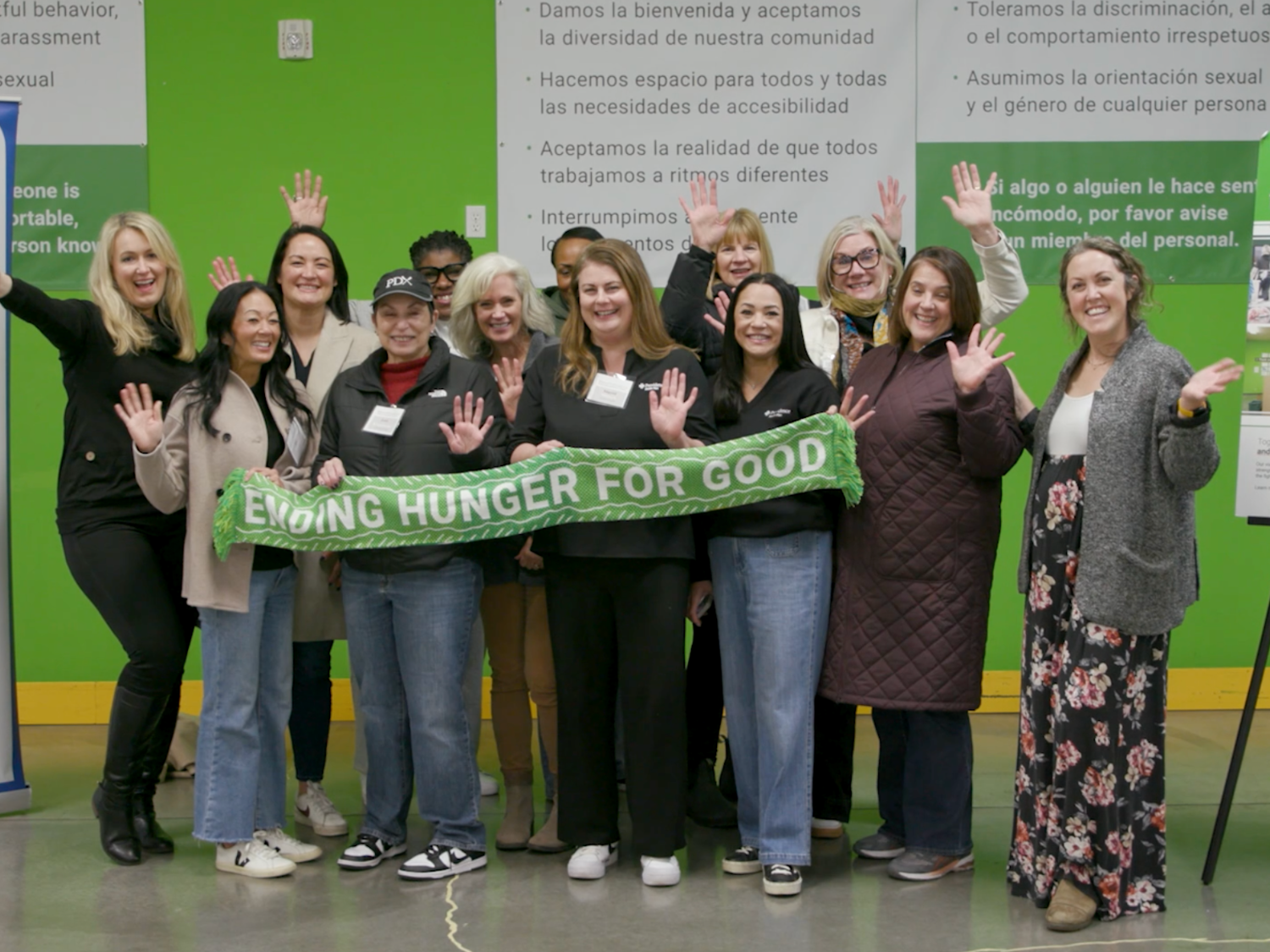 Providence Health Plan Hosts BizWomen to Fight Hunger with Oregon Food Bank