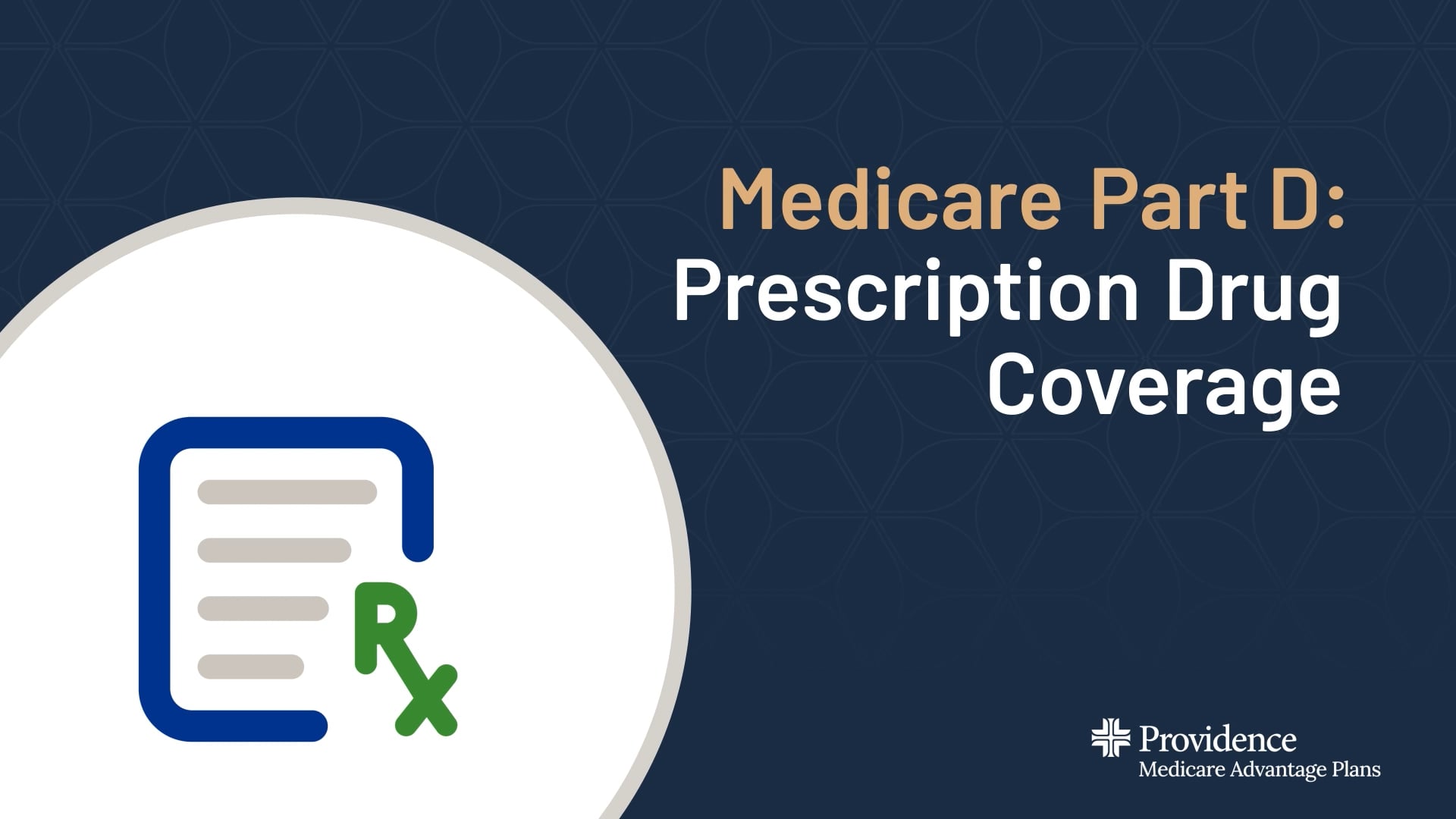 Medicare Part D Prescription Drug Coverage