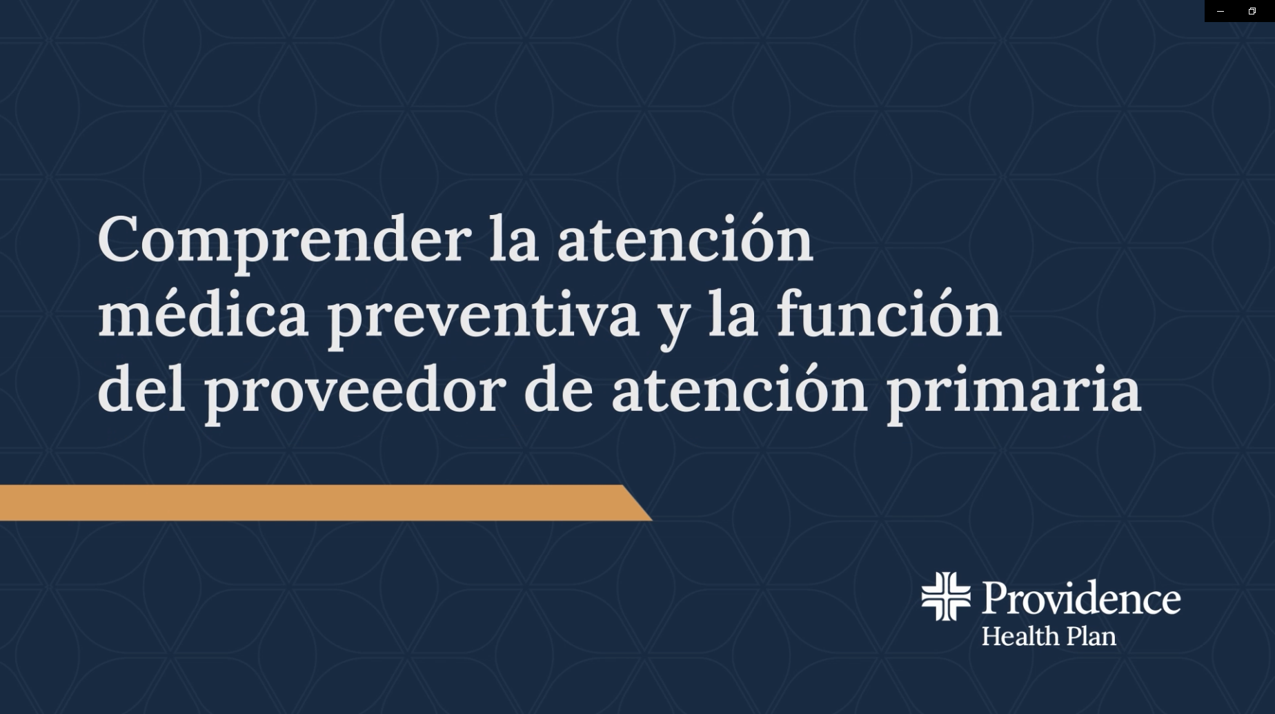 Preventive Care Español