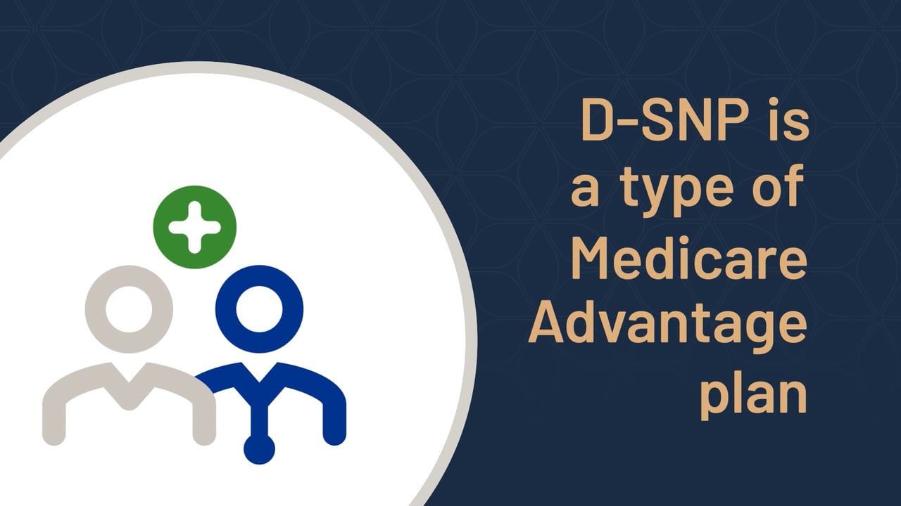 D-SNP is a type of Medicare Advantage plan
